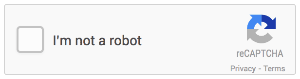 reCAPTCHA V2 Example